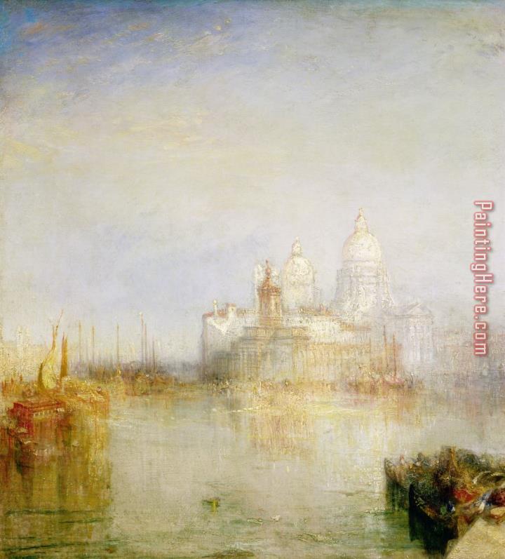 Joseph Mallord William Turner The Dogana and Santa Maria della Salute Venice